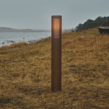 Nordlux Aludra 95 N - Gartenleuchte - Ø 12,4 x 95,4 cm - IP44 - braun
