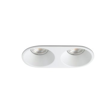 Faro Gas - einbaustrahler - 176 x 86 mm, 168 x 78 mm einbaumaß - Matt weiß