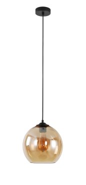 Artdelight Marino - Pendelleuchte - Ø 25 x 176 cm - bernsteinfarben