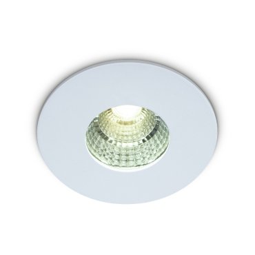 ONE Light COB IP54 Range - Einbaustrahler - Ø 95 mm, Ø 68 mm Einbaumaß - 7W LED inkl. - IP54 - weiß