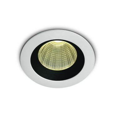 ONE Light 3W Dark Light Range - Einbaustrahler - Ø 50 mm, Ø 44 mm Einbaumaß - inkl. 3W LED - weiß und schwarz