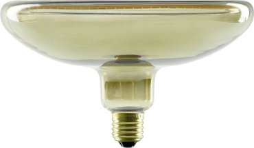 Segula LED Lampe - Floating Line - Reflektor - Ø 20 x 11,5 cm - E27 - 6W dimmbar - geräuchert