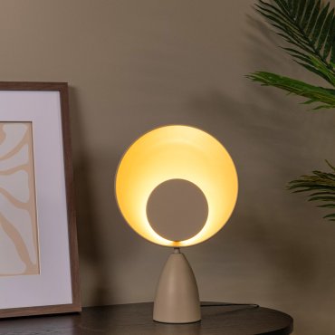 Lucide Castamar - Tischleuchte - 25,5 x 9,8 x 40 cm - 3W LED inkl. - taupe