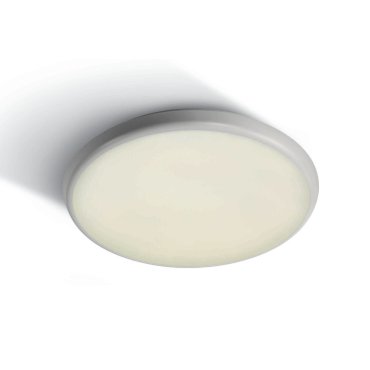 ONE Light LED Slim Plafo Range - Außen-Deckenleuchte - Ø 35 x 4 cm - 25W LED inkl. - IP54 - weiß - weiße Lichtfarbe