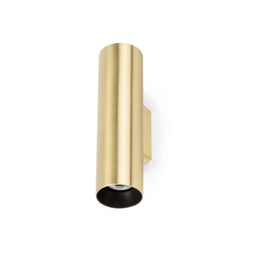 Faro Stan - Wandleuchte - 6 x 7,2 x 22,5 cm - satiniertes Gold