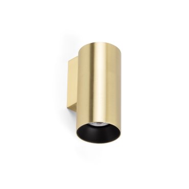 Faro Stan - Wandleuchte - 6 x 7,2 x 12,5 cm - satiniertes Gold