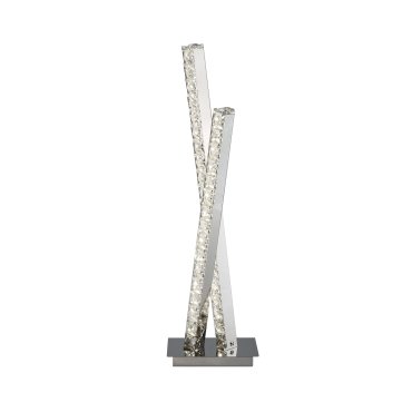 Searchlight Clover - Tischleuchte - 56 cm - 11W LED inkl - Chrom