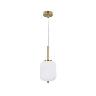 Nova Luce Lato - Hängeleuchte - Ø 16,5 x 120 cm - Messing antik