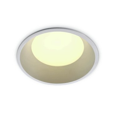 ONE Light Dark Light Bathroom - Einbaustrahler - Ø 120 mm, Ø 111 mm Einbaumaß - 9W LED inkl. - IP54 - weiß - weiße Lichtfarbe