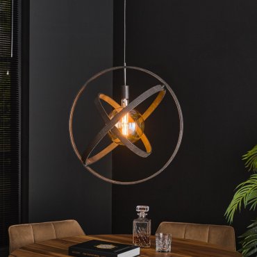 Vico Cosmos - Pendelleuchte - Ø 55 x 150 cm - schwarz artik