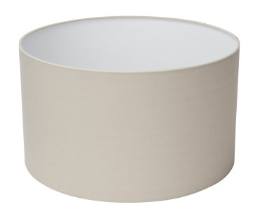 Searchlight Drum - Lampenschirm - Ø 40 x 23 cm - beige