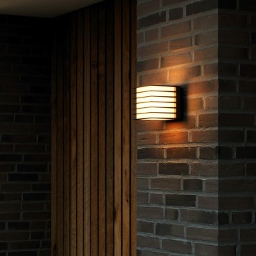 Nordlux Fluctus 13 - lichtleiste wandleuchte - 13 x 12 x 14,7 cm - IP44 - schwarz