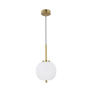 Nova Luce Lato - Hängeleuchte - Ø 18,5 x 120 cm - Messing antik