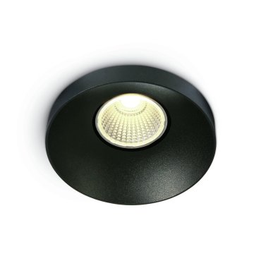 ONE Light 8W Range - Einbaustrahler - Ø 81 mm, Ø 68 mm Einbaumaß - 8W LED inkl. - schwarz