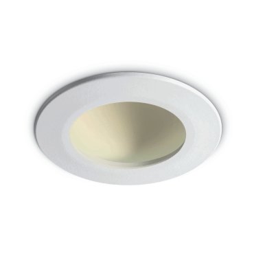 ONE Light Dark Light Dome Reflector - Einbaustrahler - Ø 105 mm, Ø 94 mm Einbaugröße - inkl. 8W LED - weiß - Lichtfarbe warmweiß