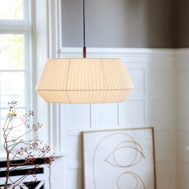 Nordlux Dicte 53 - Hängelampe - Ø 53 x 29 cm - weiß