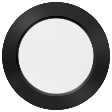 ETH Ruby – Einbaustrahler – Ø 165 mm – 150 mm Einbaumaß – 88W LED inkl. – IP44 – schwarz