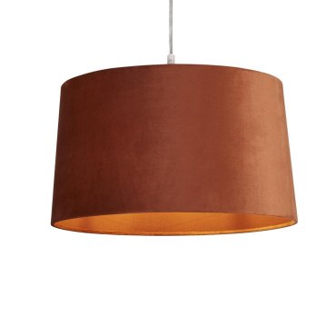 Lampenschirm Tambour Searchlight - Ø 40 x 25 cm - orange