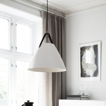 Design for the People Strap 36 - Hängeleuchte - Ø 36 x 343,75 cm - weiß