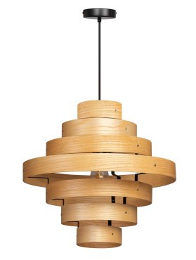 ETH Oaknut - hängeleuchte - Ø 50 x 185 cm - braun