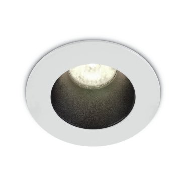 ONE Light Dark Light Range - Einbaustrahler - Ø 88 mm, Ø 73 mm Einbaumaß - inkl. 8W LED - weiß