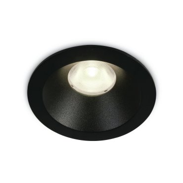 ONE Light 8W Range - Einbaustrahler - Ø 88 mm, Ø 73 mm Einbaumaß - 8W LED inkl. - schwarz