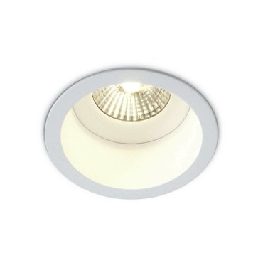 ONE Light COB Range - Einbauspot - Ø 78 mm, Ø 75 mm Einbaugröße - 7W LED inkl. - IP54 - weiß - Lichtfarbe warmweiß