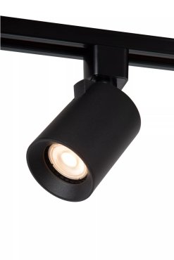 Lucide Track Nigel Railspot - 1-Phasen-Schienensystem - Ø 6,5 x 12,5 cm - Schwarz