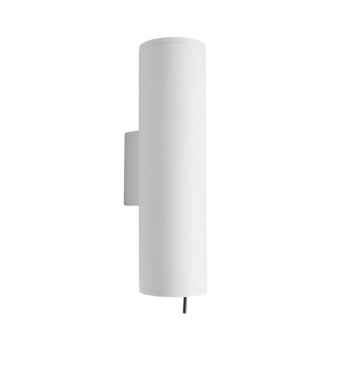 Maxlight Laxer - Wandanbauleuchte - Ø 7 x 9 x 25,5 cm - weiß und schwarz