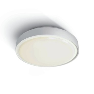 ONE Light E27 Plafo Outdoor - Außen-Deckenleuchte - Ø 30 x 9,3 cm - IP65 - weiß