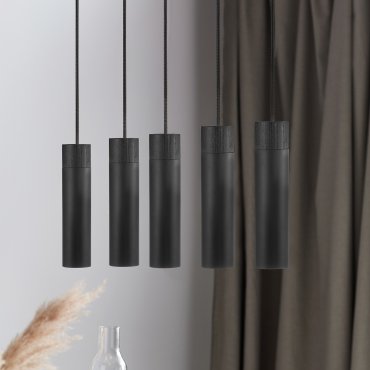 Nordlux Tilo - Pendelleuchte - 80,6 x 6 x 224,6 cm - schwarz
