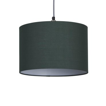 Searchlight Clyde Trommel-Lampenschirm – Ø 30 x 20 cm – grün