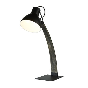 Searchlight Nanna - Tischleuchte - 41 x 16 x 63,5 cm - matt schwarz und grau gewaschen