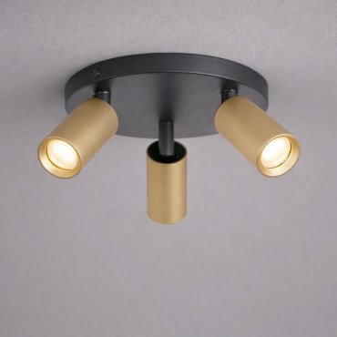 Projectlight Clara - Aufbaustrahler 3L - Ø 18 x 10 cm - Gold