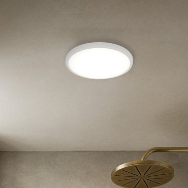 Nordlux Smart Oja - Deckenleuchte - intelligente Beleuchtung - Ø 29,4 x 2,3 cm - 15W LED inkl. - 2700K-6500K - weiß