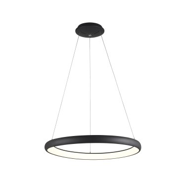 Nova Luce Albi - Pendelleuchte - Ø 61 x 120 cm - 50W dimmbare LED inkl - schwarz