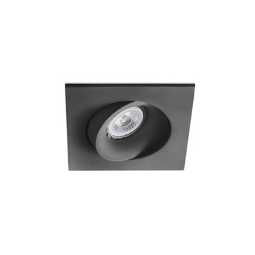 Faro Argon - Einbaustrahler - 115 x 115 mm, 100 x 100 mm Einbaumaß - mattschwarz