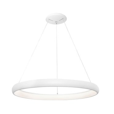 Nova Luce Albi - Pendelleuchte - Ø 61 x 120 cm - 50W dimmbare LED inkl - weiß