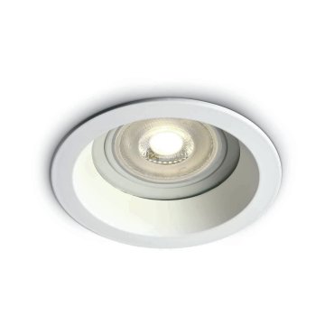 ONE Light Darklight Range - Einbaustrahler - Ø 92 mm, Ø 82 mm Einbaumaß - IP65 - weiß