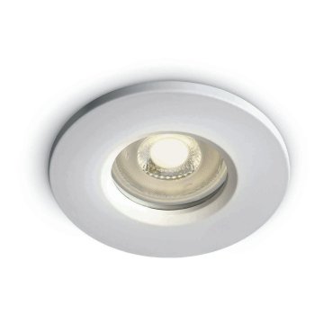 ONE Light Bathroom Range - Einbaustrahler - Ø 84 mm, Ø 68 mm Einbaumaß - IP65 - weiß