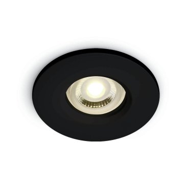 ONE Light Bathroom Range - Einbaustrahler - Ø 84 mm, Ø 68 mm Einbaumaß - IP65 - schwarz