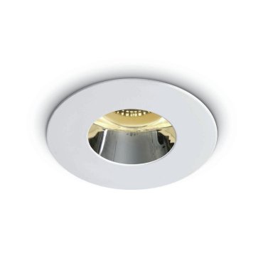 ONE Light Chill Out Range - Einbaustrahler - Ø 79 mm, Ø 70 mm Einbaugröße - weiß und chrom