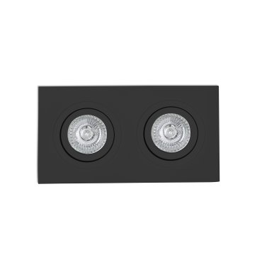 Faro Radon - Einbaustrahler - 180 x 92 mm, 170 x 80 mm Einbaumaß - mattschwarz