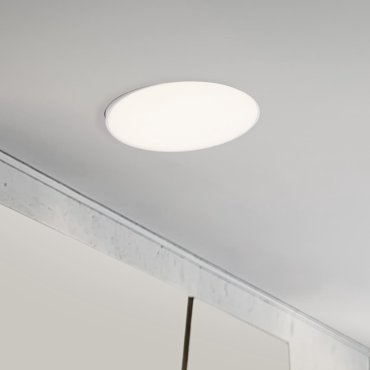 Nova Luce Perfect Profile Trimless - Einbaustrahler mit Fernbedienung (inkl.) - Ø 440 mm, 420 mm Einbaumaß - 24W dimmbare LED inkl. - 2700K-6000K - weiß