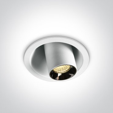 ONE Light Mirror Recessed Cylinders - Einbauspot - Ø 59 mm, Ø 52 mm Einbaugröße - inkl. 6W LED - weiß
