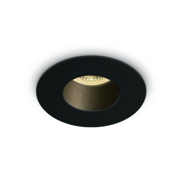 ONE Light Chill Out Range - Einbaustrahler - Ø 79 mm, Ø 70 mm Einbaugröße - schwarz