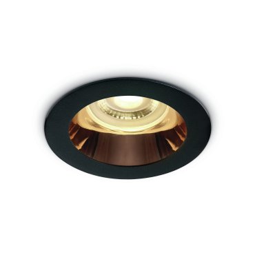 ONE Light Chill Out Range - Einbaustrahler - Ø 79 mm, Ø 70 mm Einbaugröße - Schwarz und Kupfer