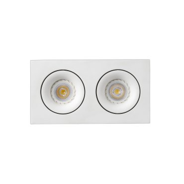Faro Argon - Einbaustrahler - 232 x 115 mm, 220 x 102 mm Einbaumaß - mattweiß