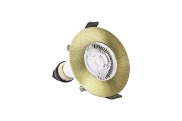 Integral LED Evofire 85 - einbauspot - Ø 85 mm, Ø 70 mm einbaumaß - IP65 - antikes messing