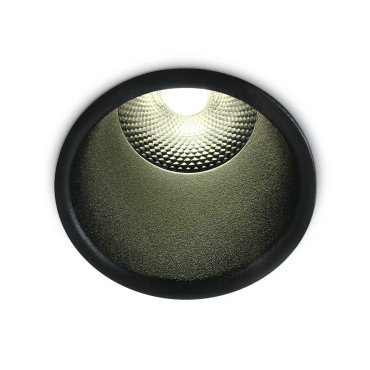 ONE Light Dark Light Pro - Einbaustrahler - Ø 55 mm, Ø 50 mm Einbaumaß - inkl. 5W LED - schwarz